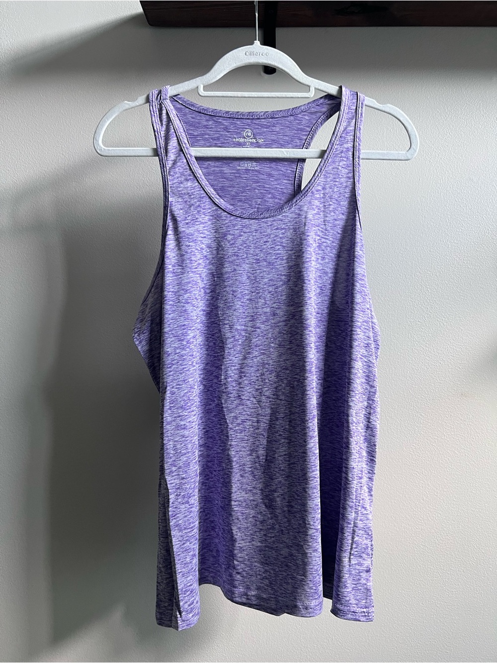 NWOT Real Essentials 5 Athletic tank bundle Racerback dry fit XL - Picture 7 of 7
